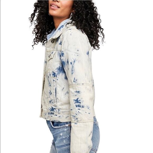 Free People Rumors Denim Jacket Size XS - Picture 2 of 10